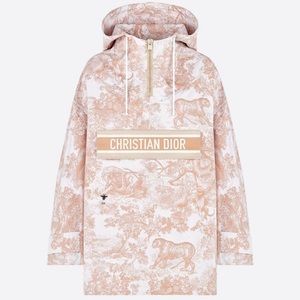 Dior Beige and White Hoodie
